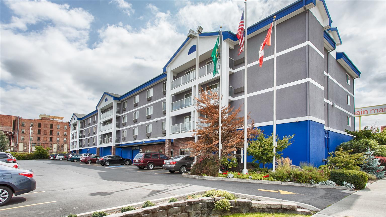 Best Western Plus City Center Spokane Buitenkant foto
